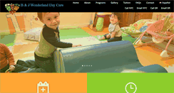 Desktop Screenshot of bandjwonderlanddaycare.com